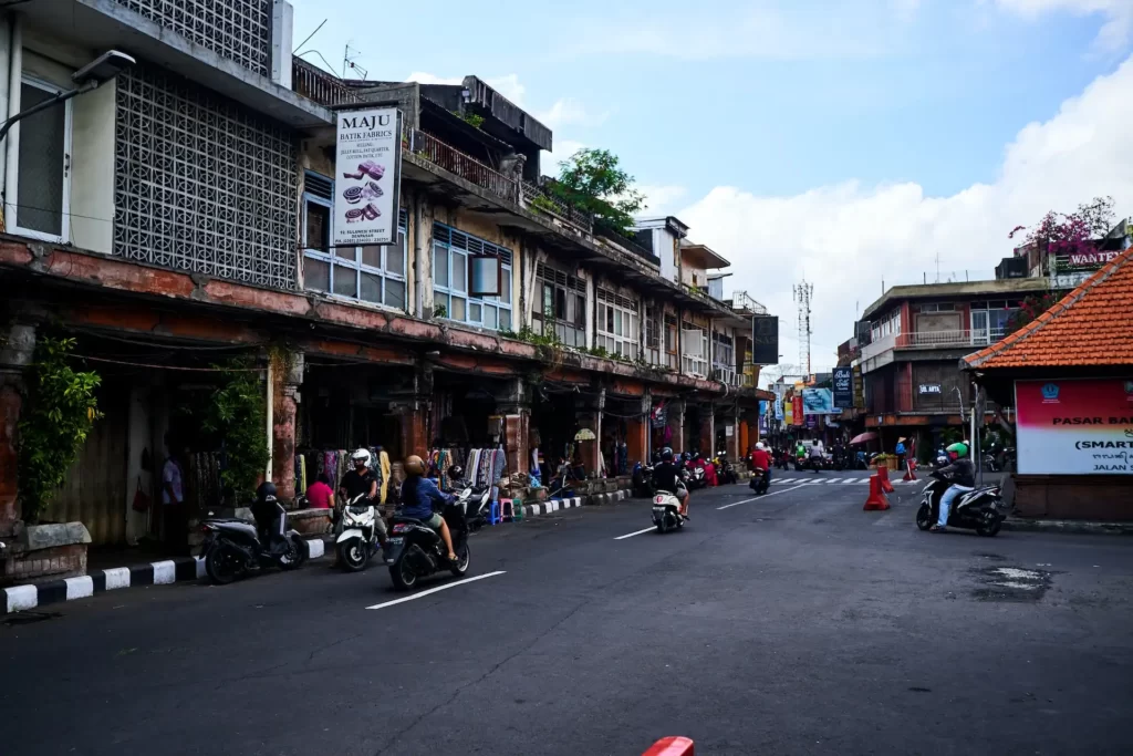 people around market