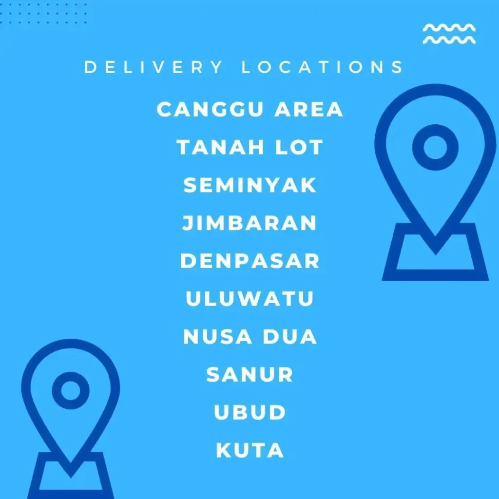 scooter rental ubud delivery location